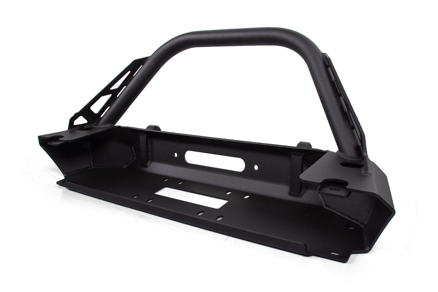 Inferno Front Winch Bumper with Flat Top Stinger | Jeep Wrangler JK CrawlTek Revolution