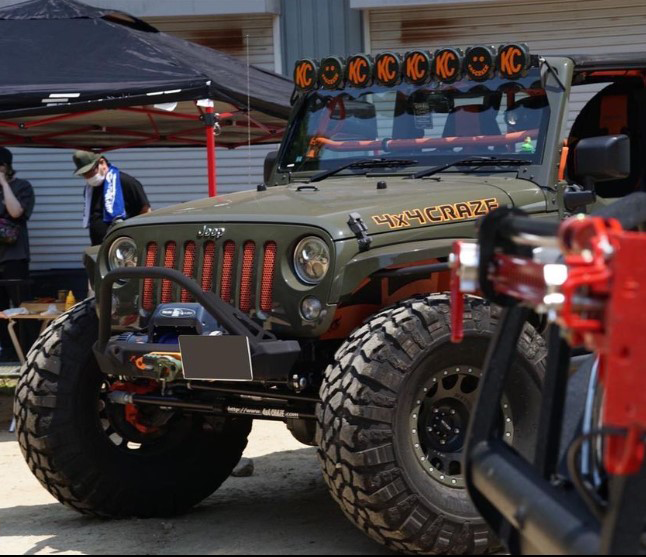 Inferno Front Winch Bumper with Flat Top Stinger | Jeep Wrangler JK CrawlTek Revolution