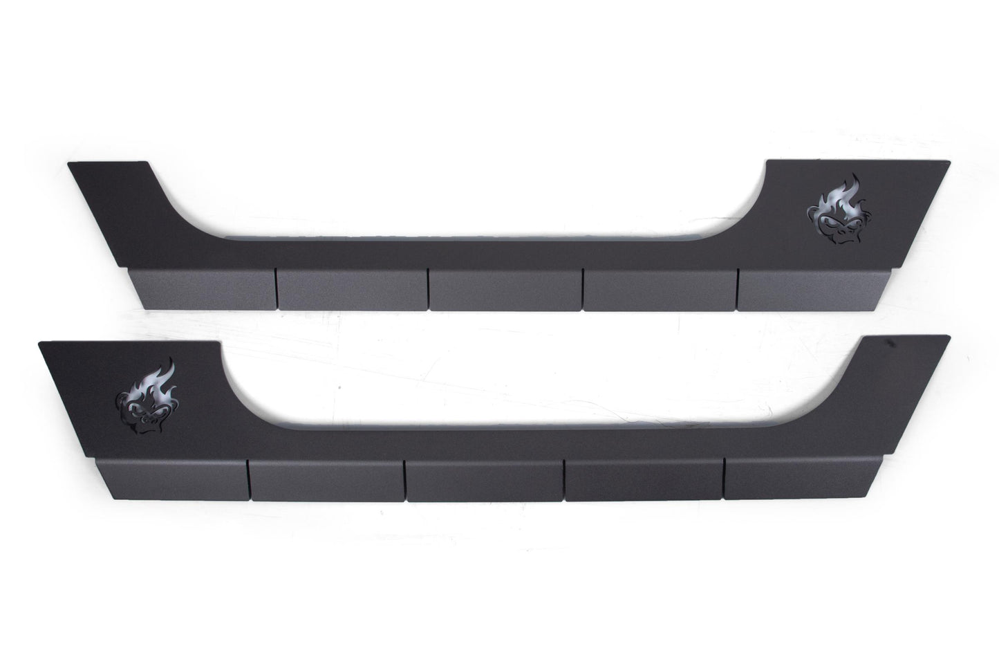 Jeep JK Rocker Cladding Aluminum For 07-18 Jeep Wrangler JK 2 Door Crawltek Revolution