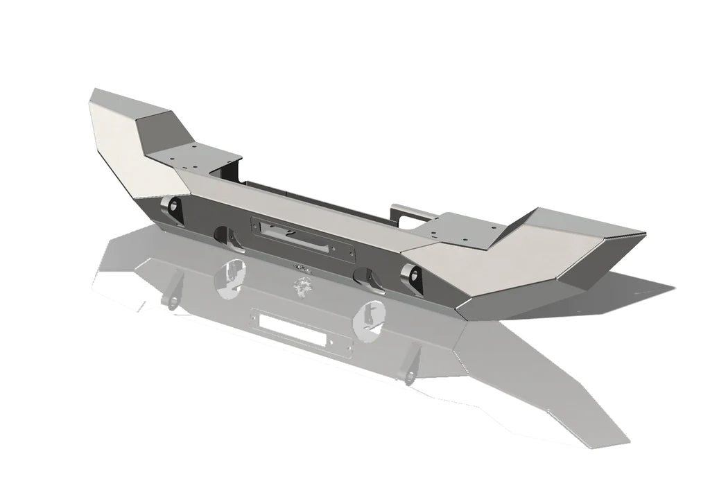 Jeep Full Width Front Bumper For 18-Up Jeep Wrangler JL and Gladiator JT Pyro Series Crawltek Revolution