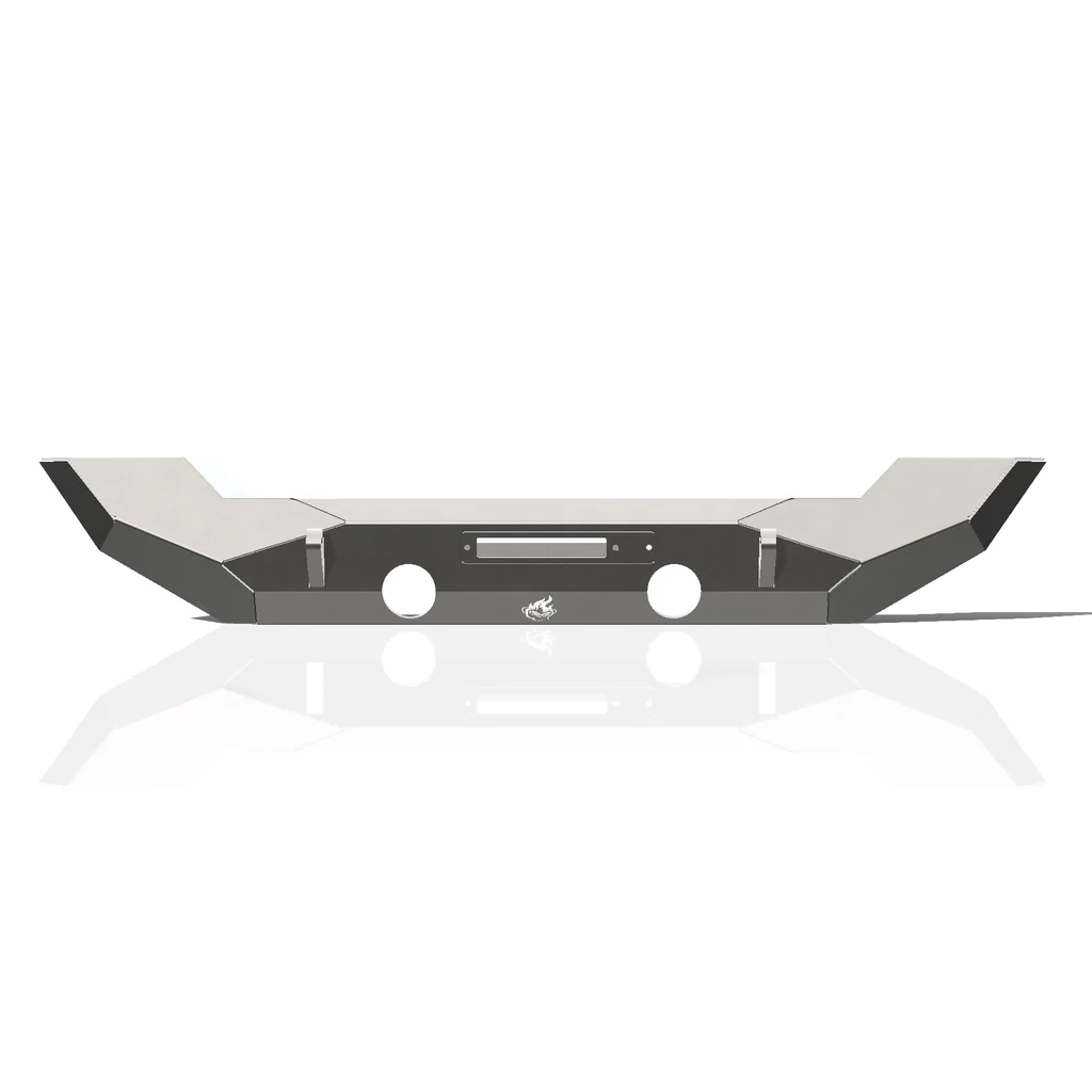 Pyro Full-width Front Bumper - Steel | Jeep Wrangler JL / Gladiator JT CrawlTek Revolution