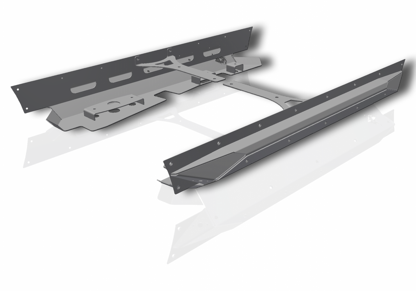 Mini Boatside Rocker Guard 5 5 Inch Stretch Pyro Series Jeep Wrangler YJ/TJ/LJ Crawltek Revolution