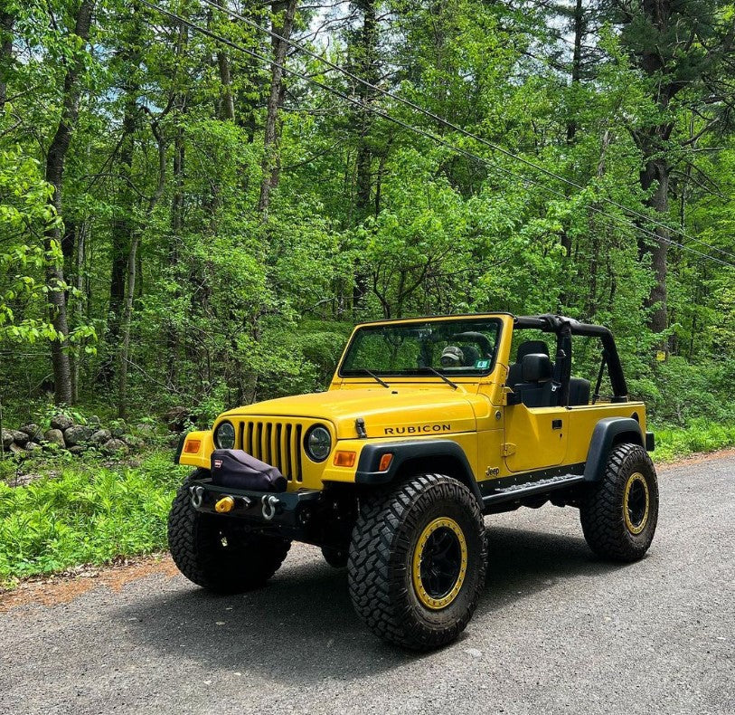 Pyro Stubby Front Bumper | Jeep Wrangler CJ/YJ/TJ CrawlTek Revolution