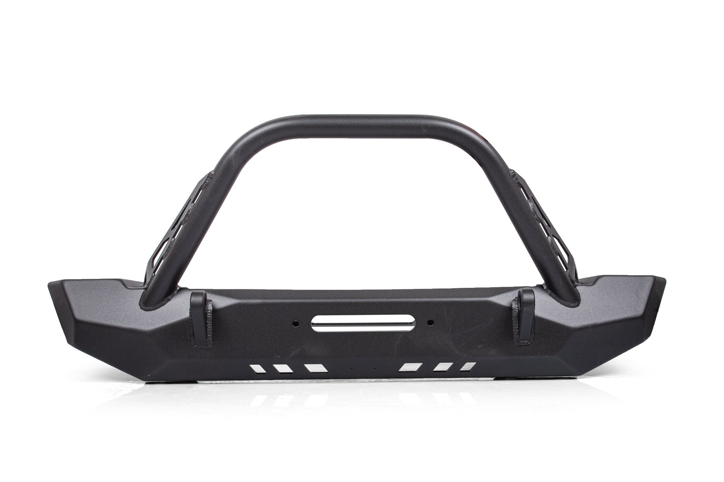 Pyro Mid-Width Front Bumper with Flat Top Stinger | Jeep Wrangler CJ/YJ/TJ CrawlTek Revolution