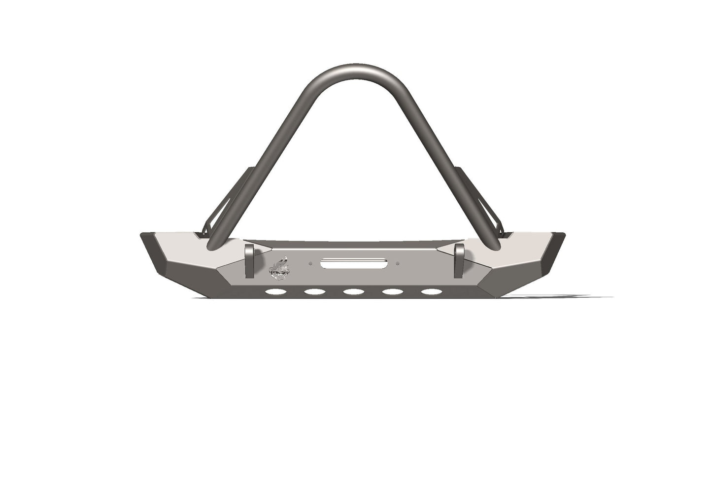 Pyro Mid-Width Front Bumper w/ Stinger | Jeep Wrangler CJ/YJ/TJ CrawlTek Revolution