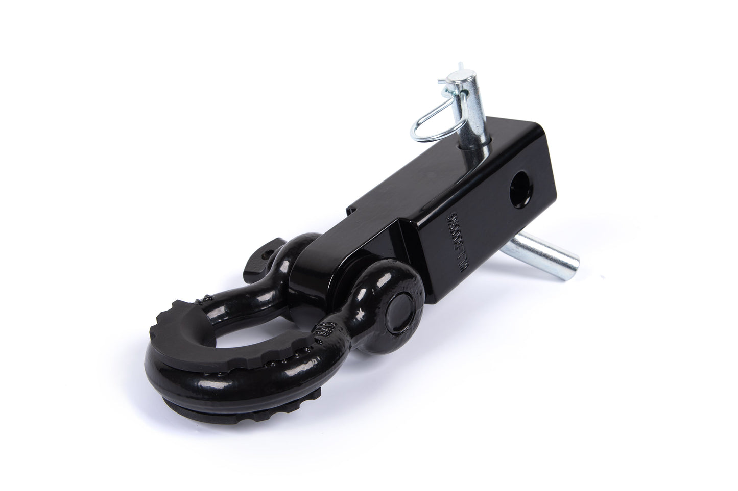 D-Ring Shackle Hitch Receiver with Isolator CrawlTek Revolution