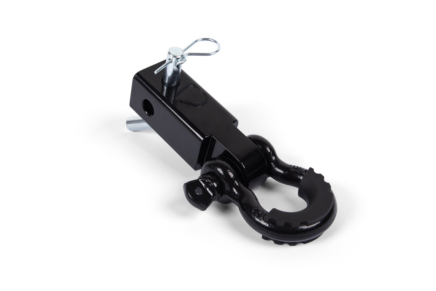 D-Ring Shackle Hitch Receiver with Isolator CrawlTek Revolution