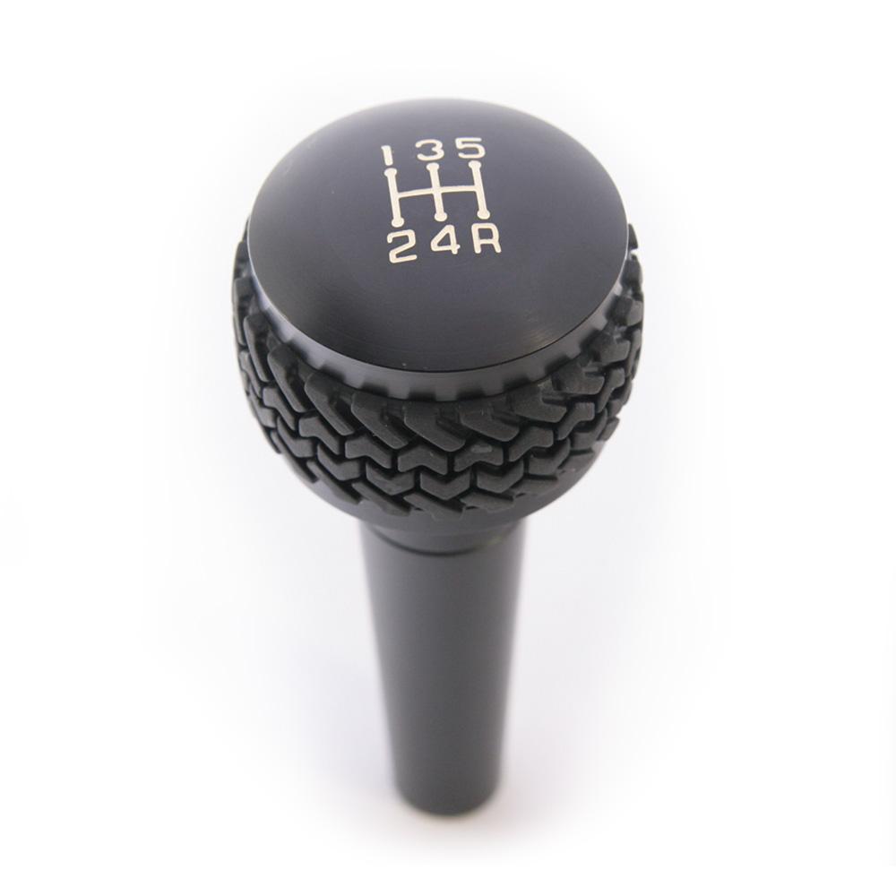 1997 2006 Jeep Wrangler TJ 5 Speed Shift Knob Black DV8 Offroad