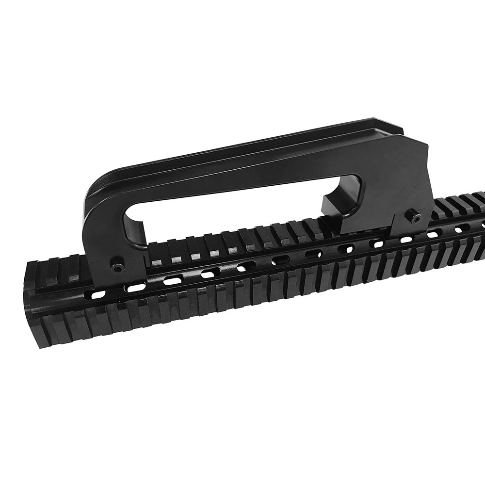 2007 2025 Jeep Wrangler JK JKU JL JLU Gladiator JT M16 Styled Grab Handle For Rail Mount System Pair DV8 Offroad-1