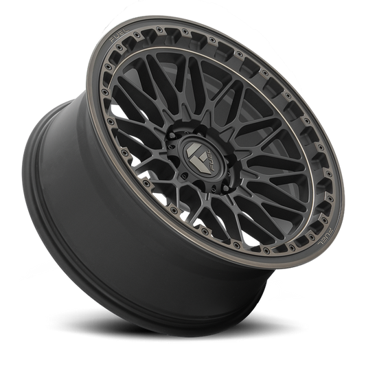 Aluminum 20X9 Trigger D759 Matte Black/Dark Tint Fuel Off Road Wheels-1
