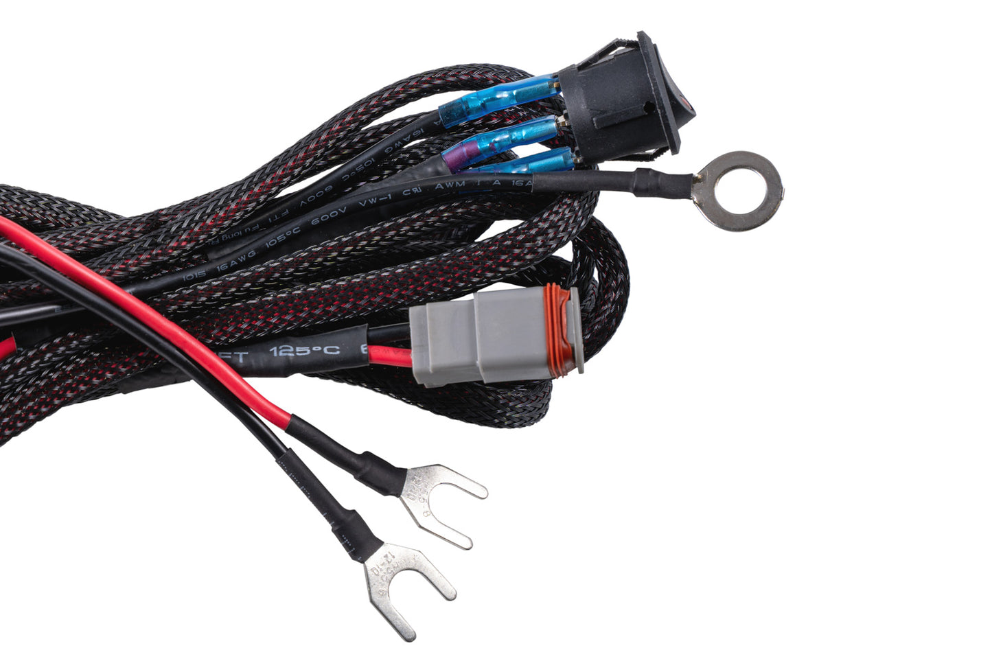 Diode Dynamics Stage Series Rock Light RGBW DT Wiring Harness Diode Dynamics