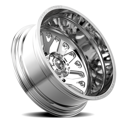 Dually 24X8.25 FF19D Dually DE19 PO Polished Fuel Off Road Wheels-1