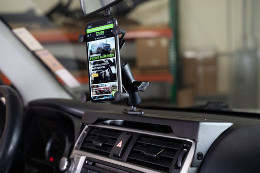 2010 2024 Toyota 4Runner Digital Device Dash Mount DV8 Offroad-1