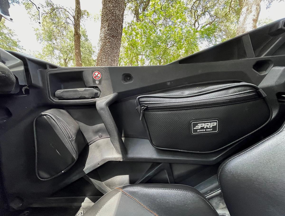Door Bag with Knee Pad for 2021+ Can-Am Commander (Pair) PRP Seats-1