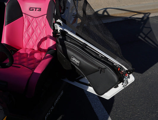 Door Bag with Knee Pad for Polaris RZR 200 Pair PRP Seats-1