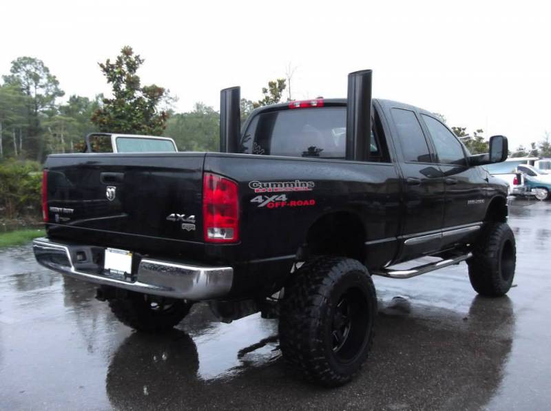 Stack Pipe 5 in OD x 10 in OD x 36 in L 10 in Tip Clamp On Hardware Not Incl Black Finish 304 Stainless Steel Pypes Performance Exhaust-1