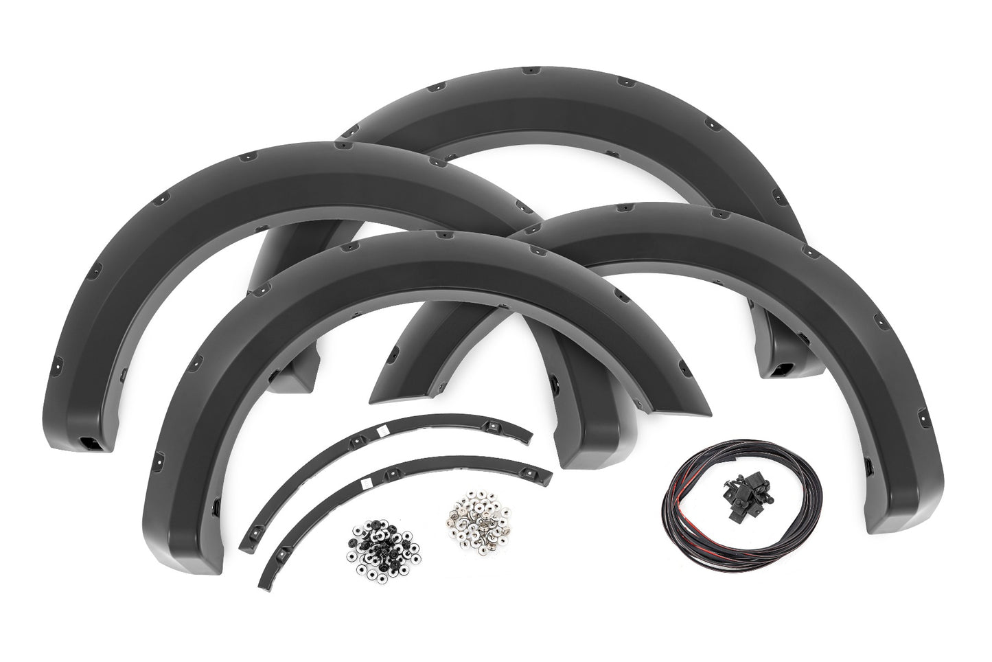 Pocket Fender Flares UJ Sterling Gray Ford F-150 2WD/4WD (2009-2014) Rough Country