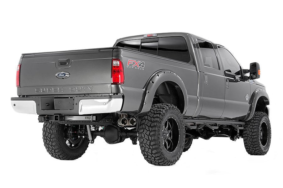Rough Country Pocket Fender Flares w/Rivets 11-16 F-250/350 Rough Country