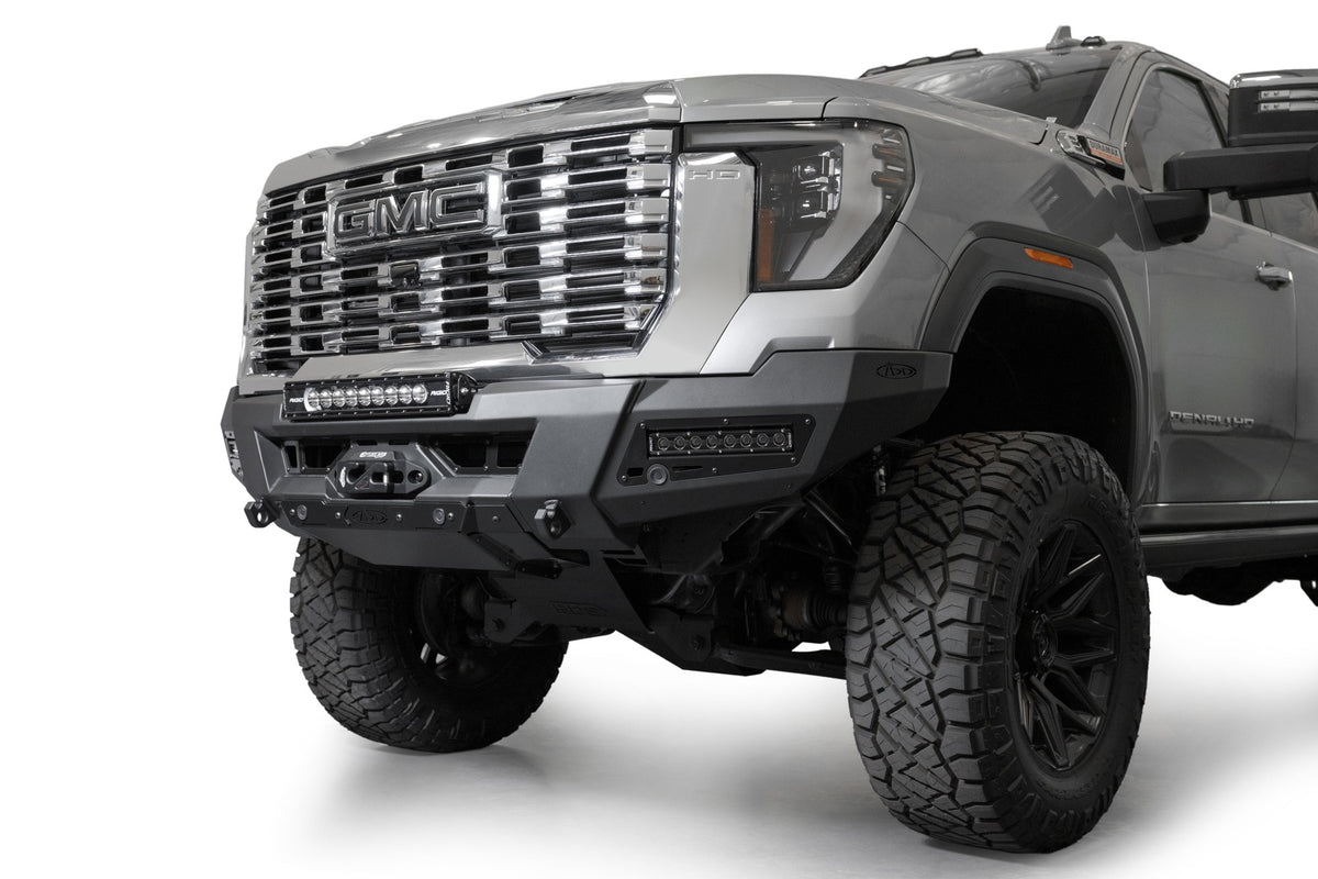 2024-2025 GMC Sierra 2500/3500 HD Phantom Winch Front Bumper Addictive Desert Designs-8