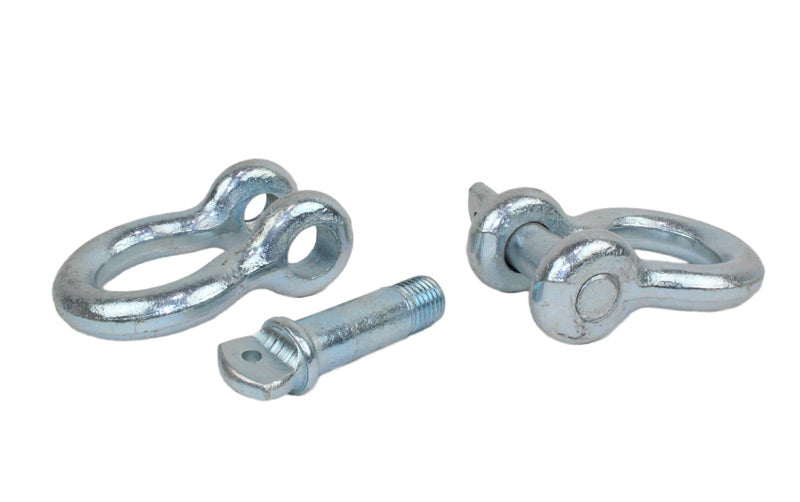 D Ring 3/4 Inch Zinc 2 Piece Set Fishbone Offroad-3