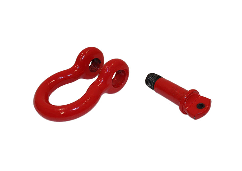 D Ring 3/4 Inch Red 2 Piece Set Fishbone Offroad-3