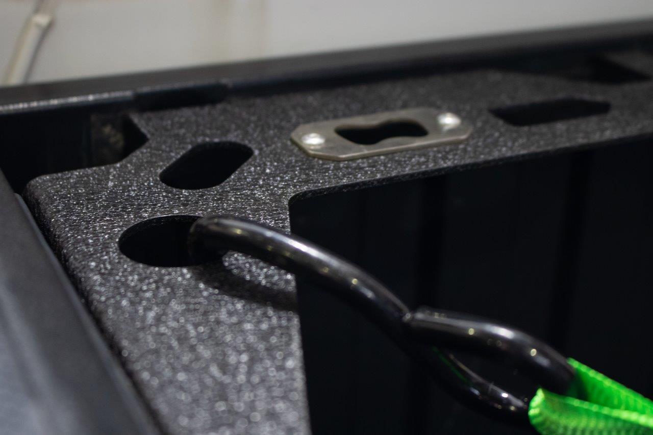 Fishbone Offroad Tacoma Front Bed Wheel Chock Fishbone Offroad