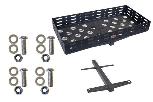 2 Inch Hitch Cargo Basket Fishbone Offroad-1