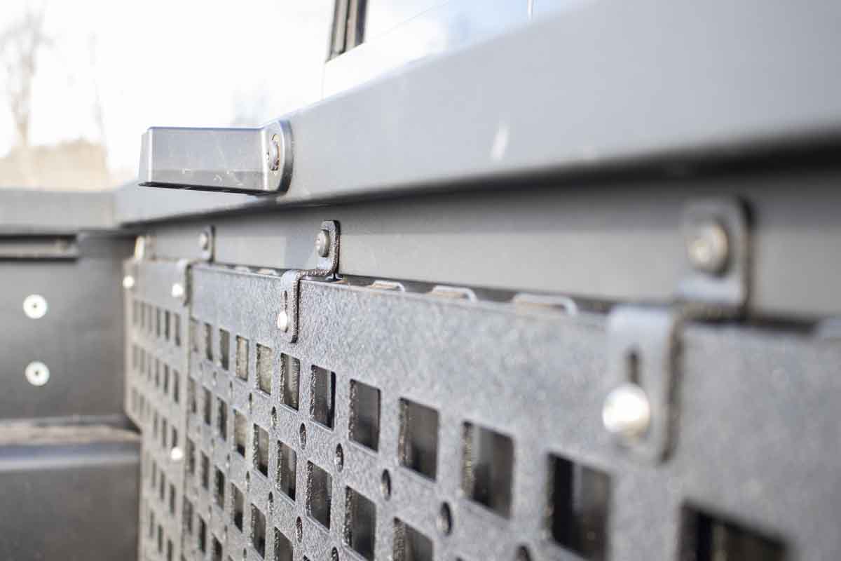 Front Bed Wall Molle Panel 5 Foot Bed 2016-Present Toyota Tacoma Fishbone Offroad-8