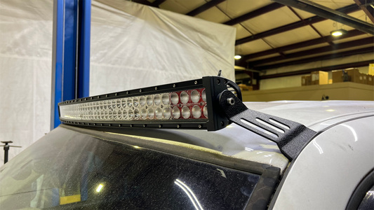 1999-2006 Chevy Silverado/GMC Sierra 1500 Roof Light Bar Bracket Fishbone Offroad-1