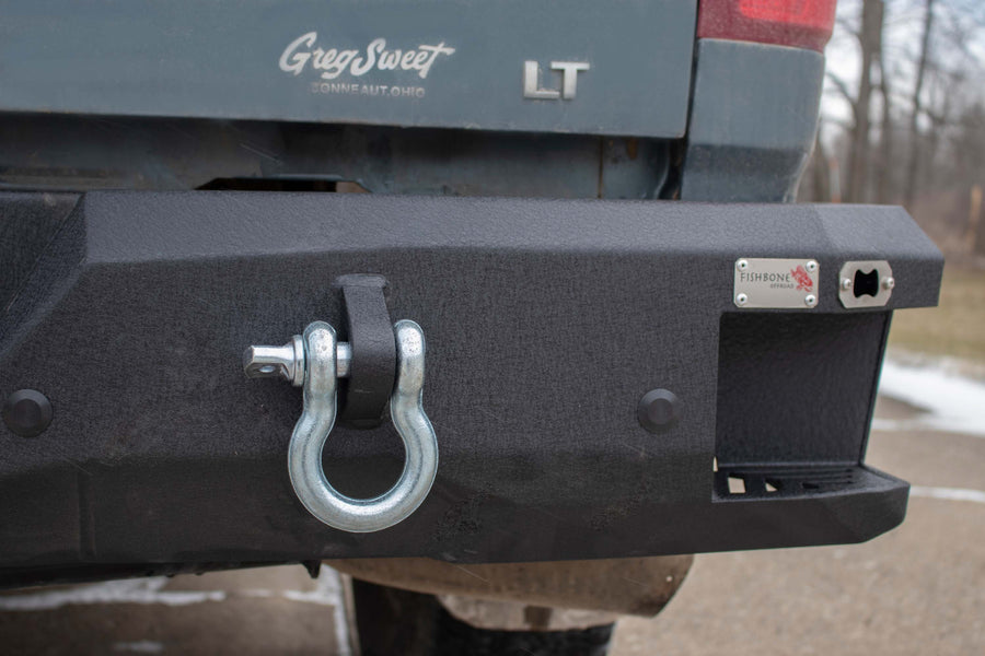 07-13 Chevy 1500 Rear Bumper Fishbone Offroad-8