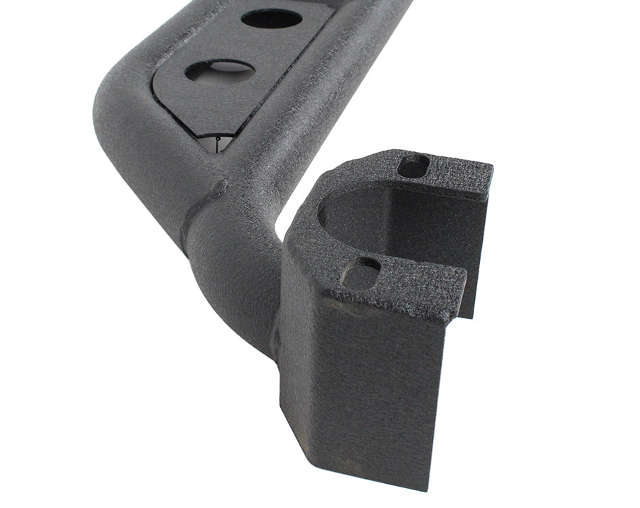 Jeep Wrangler Side Steps 07-18 Wrangler JK 2 Door Steel Black Textured Powdercoat Fishbone Offroad-5