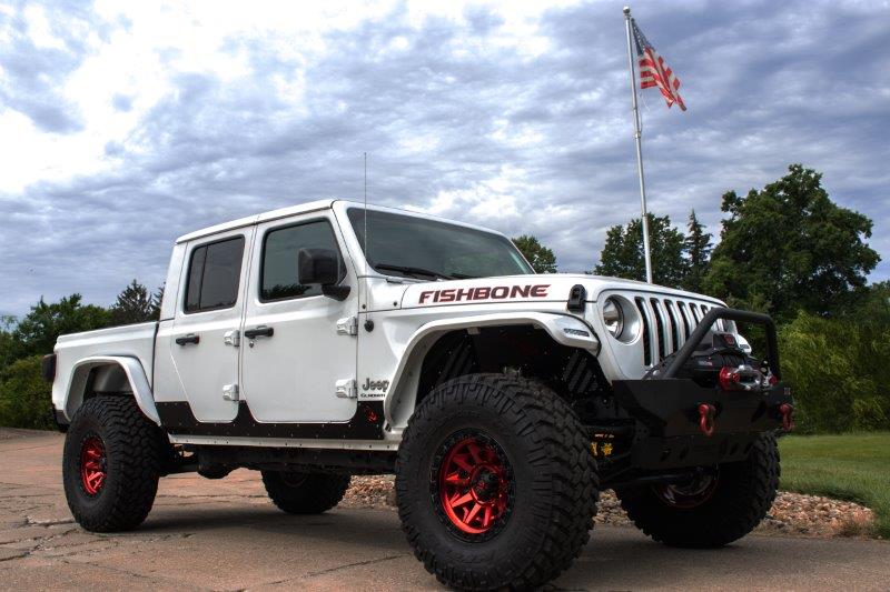 Gladiator Scale Armor 2018-Present Jeep Gladiator JT Fishbone Offroad-12