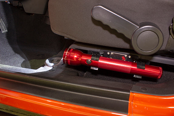 Jeep JK Flashlight Mount Front Seat 07-18 Wrangler JK Fishbone Offroad-5