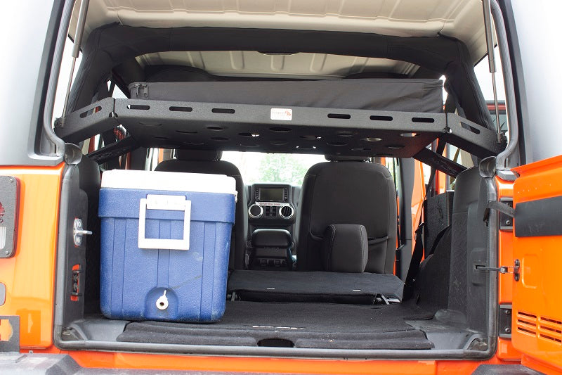 Jeep JK Interior Storage Rack 07-18 Wrangler JK 4 Door Fisbone Fishbone Offroad-5