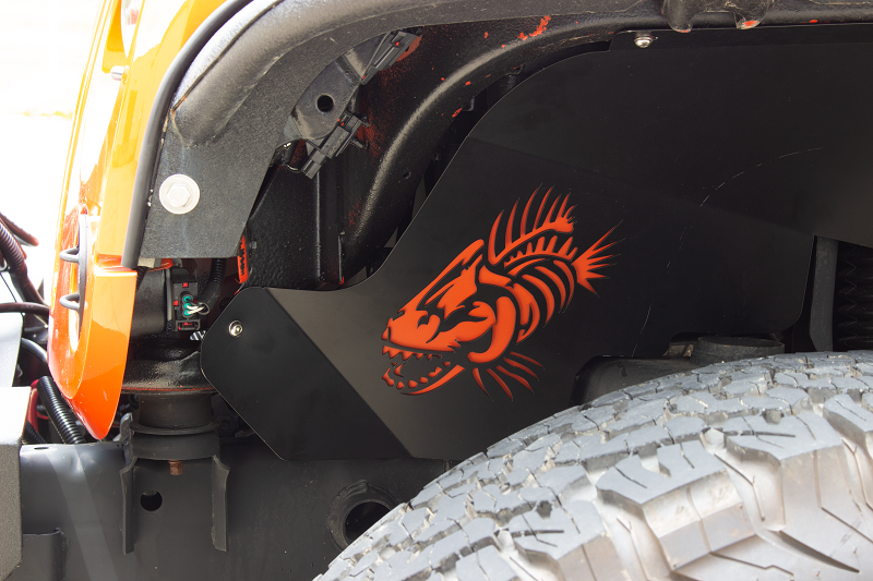 Jeep JK Inner Fender Accent Plate 07-18 Wrangler JK Fishbone Offroad-6