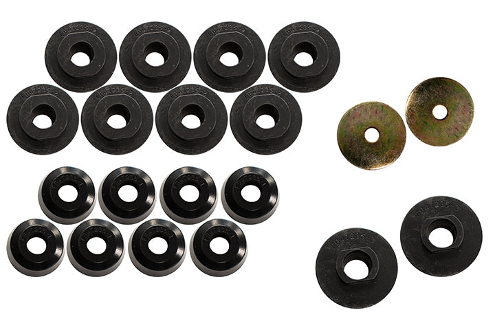 F-250 Body Mount Kit 08-18 F-250 Black Poyurethane Fishbone Offroad-2