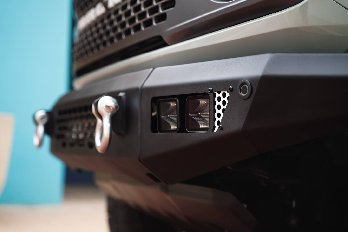 2021 2025 Ford Bronco OE Plus Series Front Bumper DV8 Offroad-16