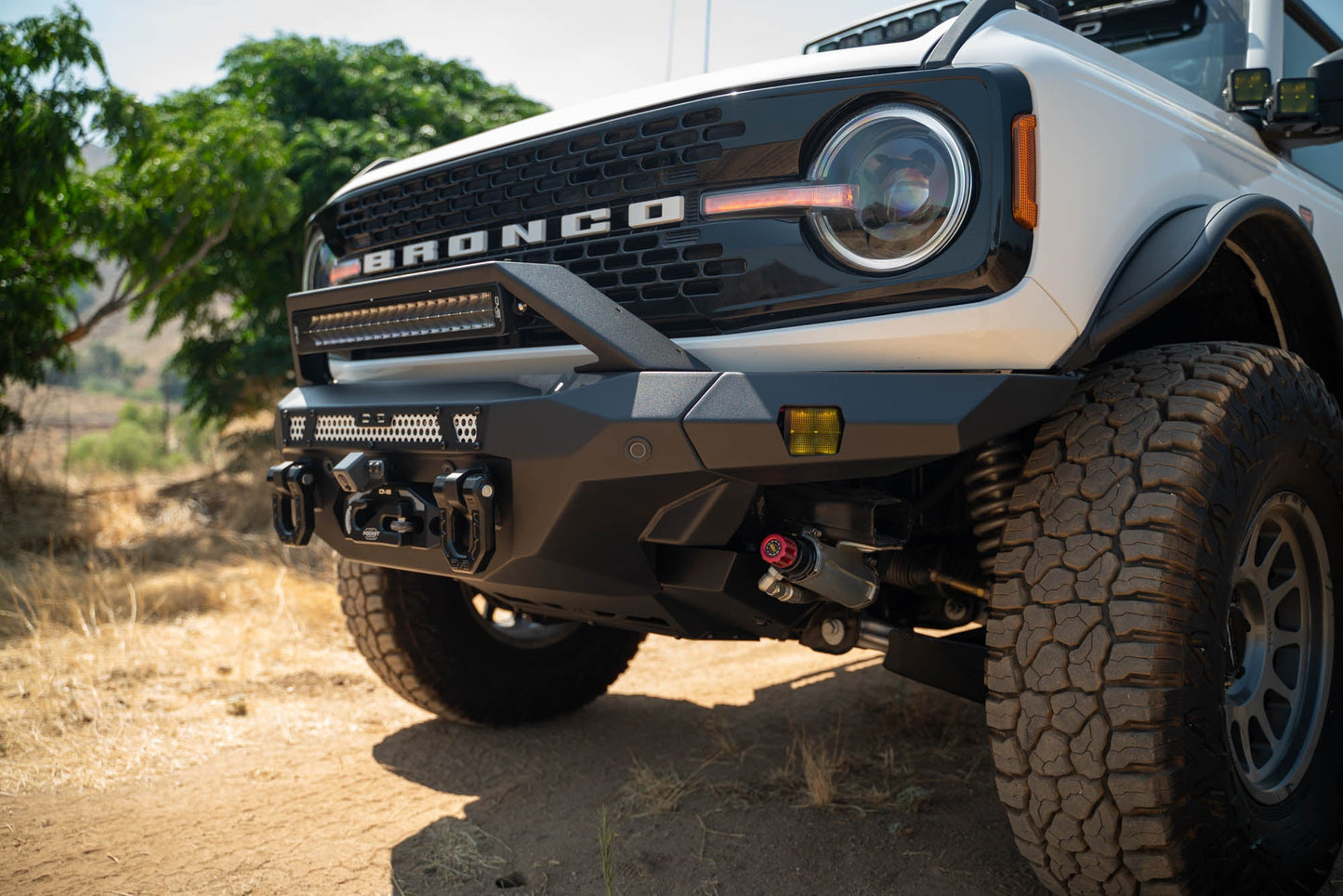 2021 2025 Ford Bronco Mto V2 Front Bumper DV8 Offroad-6