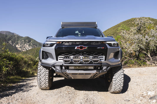 2023 2026 Chevy Colorado ZR2 Tube Front Bumper DV8 Offroad-1