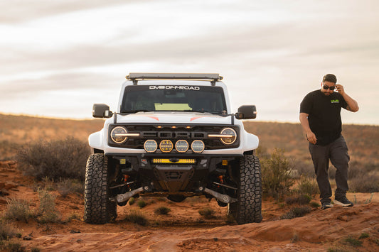 2022+ Ford Bronco Raptor Tube Front Bumper DV8 Offroad-1