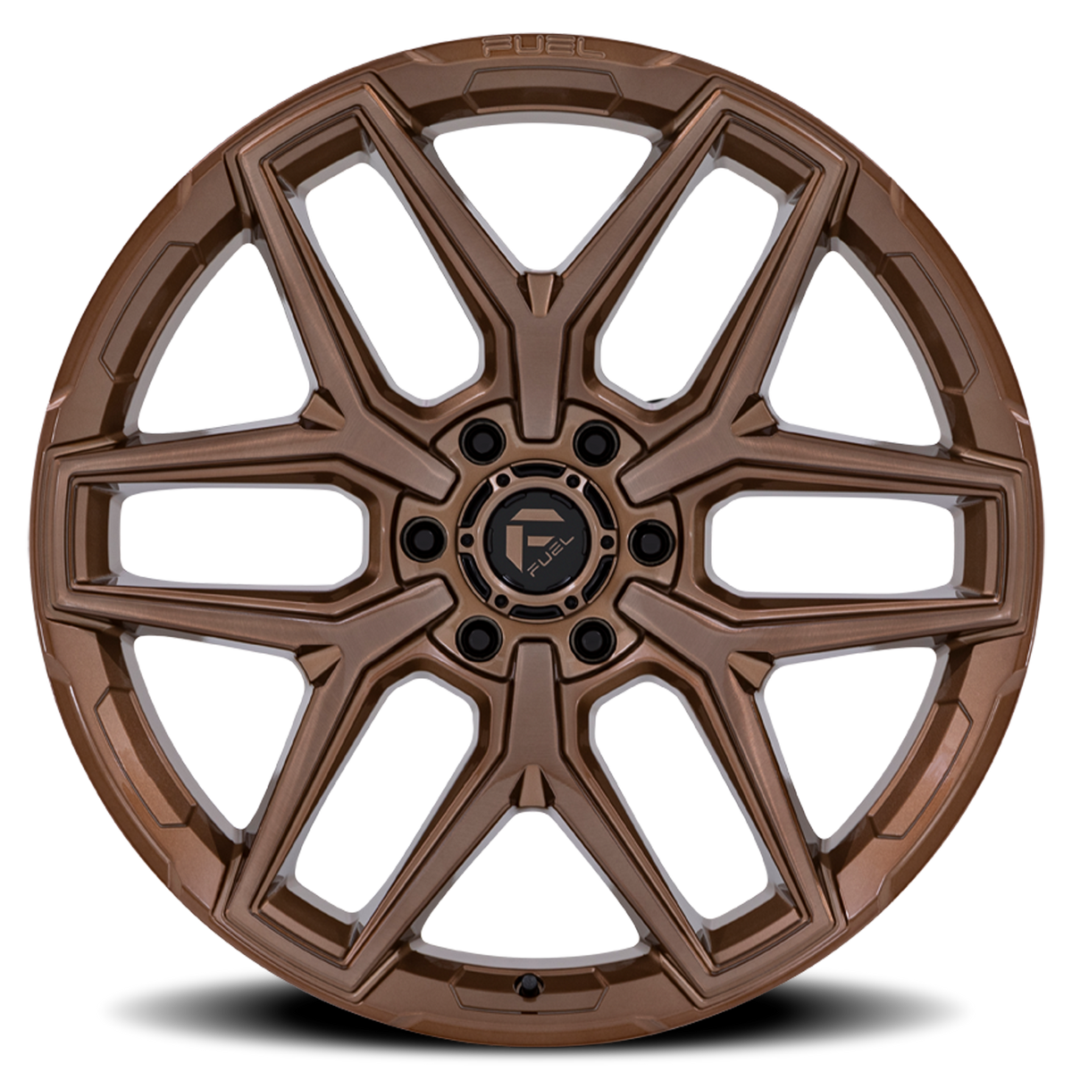 Aluminum 18X9 Flux 6 FC854ZR Platinum Bronze Fuel Off Road Wheels-20