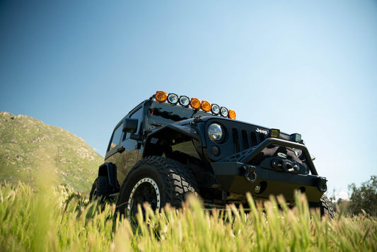 2007 2018 Jeep Wrangler JK JKU Spec Series Fender Flares DV8 Offroad-1