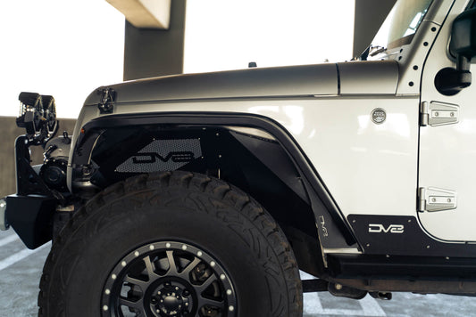 2007 2018 Jeep Wrangler JK JKU Slim Fender Flares DV8 Offroad-1