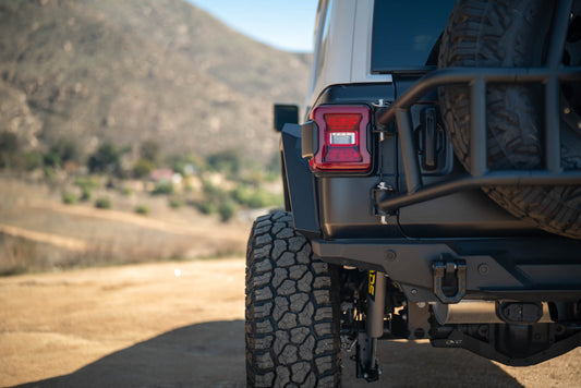 2018 2025 Jeep Wrangler JL Armor Fender Flares DV8 Offroad-1