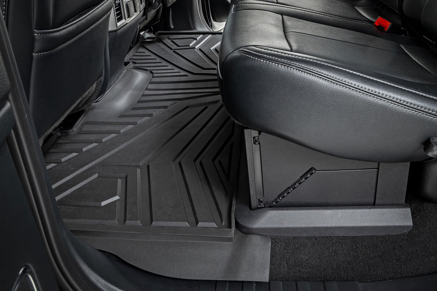 Flex-Fit Floor Mats Front and Rear Ford F-250/F-350 Super Duty (17-26) Rough Country-5