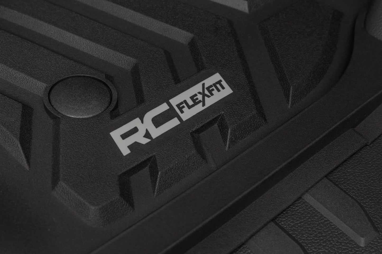 Flex-Fit Floor Mats Front Ford F-250/F-350 Super Duty 2WD/4WD (2017-2026) Rough Country-5