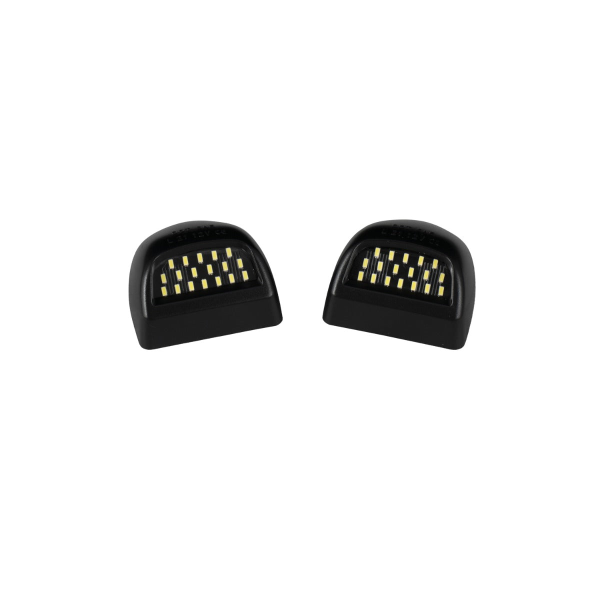 Form Lighting 2007-2013 Chevrolet Avalanche LED License Plate Lights Pair, Clear Form Lighting