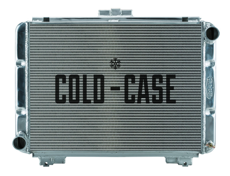 Cold Case Radiators 64 Galaxie Side Tank Aluminum Performance Radiator Cold Case Radiators