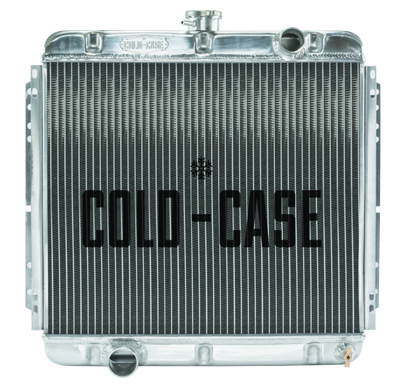 67-69 Mustang 20 Inch Aluminum Performance Radiator MT Cold Case Radiators