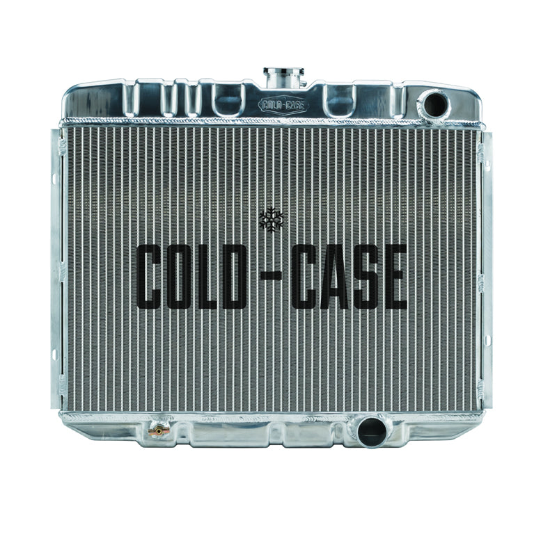 Cold Case Radiators 67-70 Mustang Small Block 24 Inch Aluminum Performance Radiator Cold Case Radiators